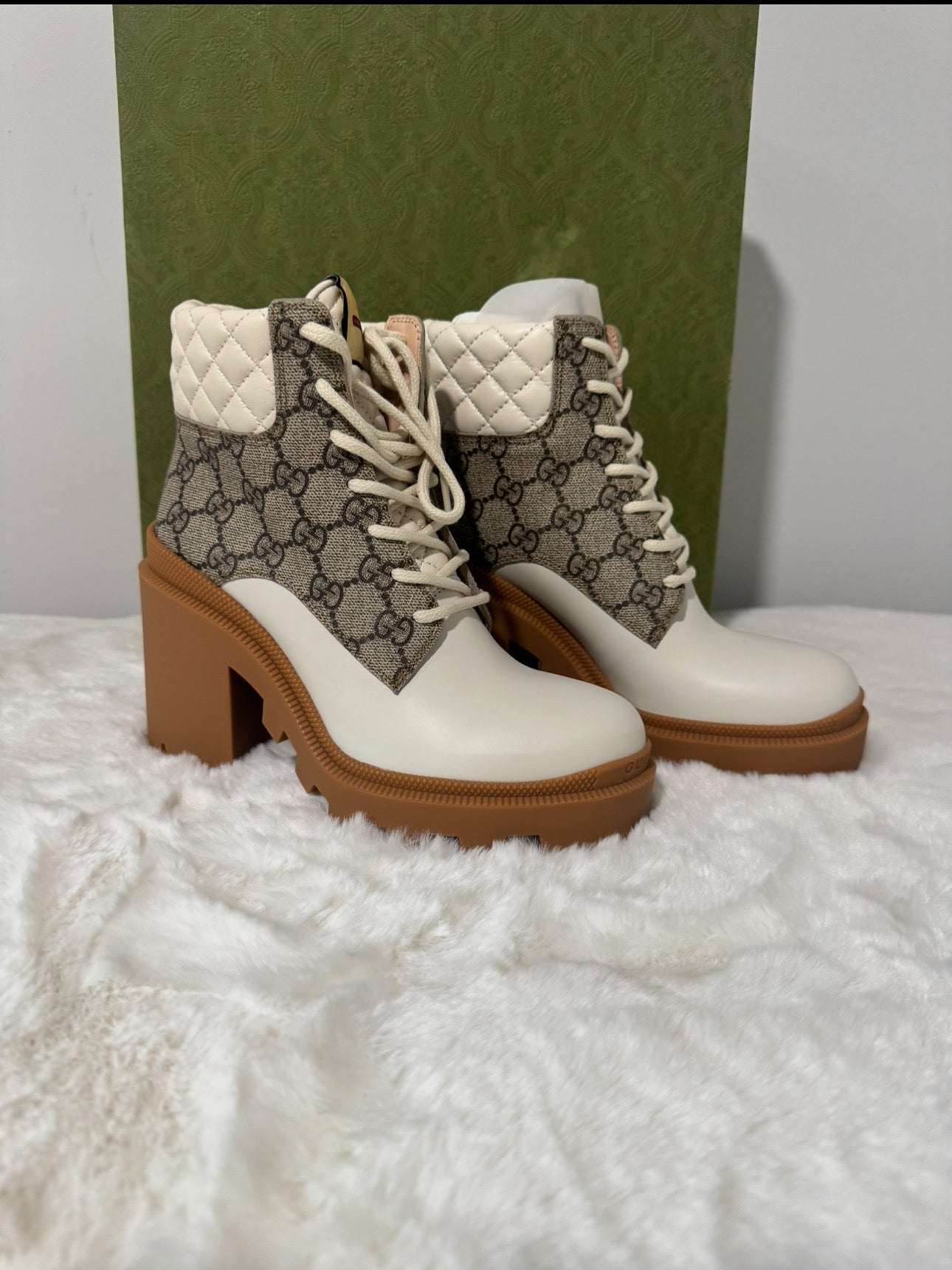 Gucci Apollo GG Supreme Ankle Boot