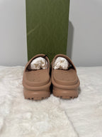 Gucci Authentic Slide Sandals Interlocking GG Logo Beige