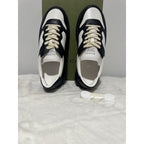 Men's Gucci GG Embossed Leather Black/White Sneakers