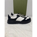 Men's Gucci GG Embossed Leather Black/White Sneakers