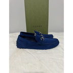 NEW GUCCI MEN'S DRIVER WITH HORSEBIT MOCCASIN GUCCI