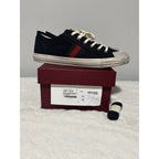 Authentic Gucci Men’s Sneaker With Web - Canvas Low Top