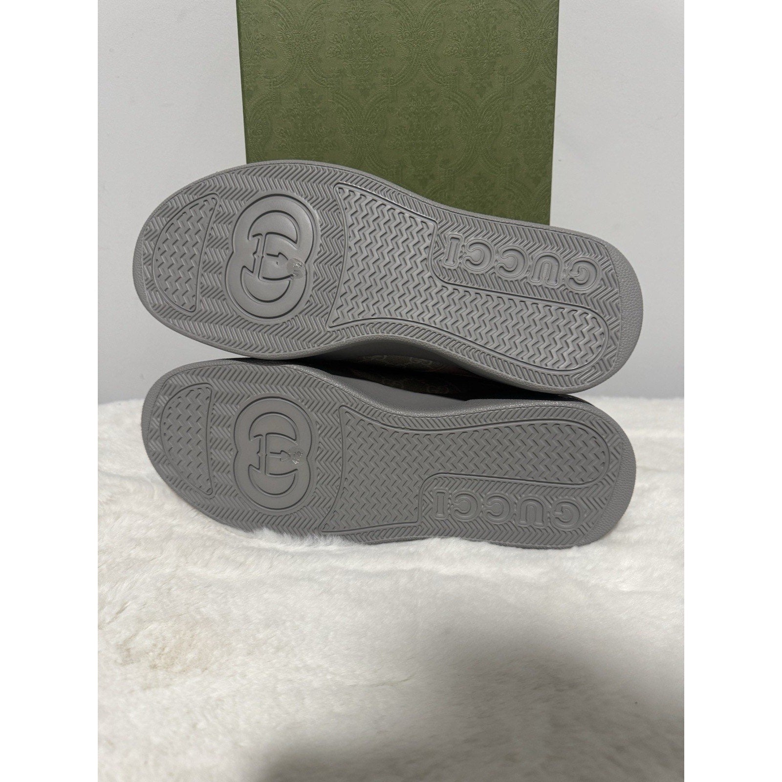 Gucci GG Logo Sneaker Oatmeal Light Pink Sneaker
