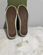 Gucci Tennis 1977 Denim GG Print Sneakers