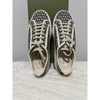 Gucci WmnsGG Platform Sneakers Authentic ‘Ivory Black’ Uk42/US12