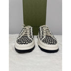 Gucci WmnsGG Platform Sneakers Authentic ‘Ivory Black’ Uk42/US12